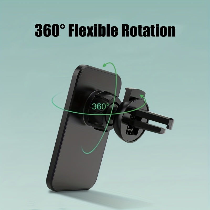Compatible Magnetic Wireless  Charger 15W - Wireless Charger, Magnetic  Vent Phone Mount for iPhone 17/16/15/ 14/13/12 Series
