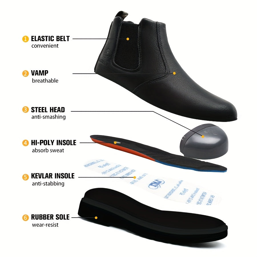 Men's Work & Safety Shoes - Comfort Fit for Everyday Wear 989861