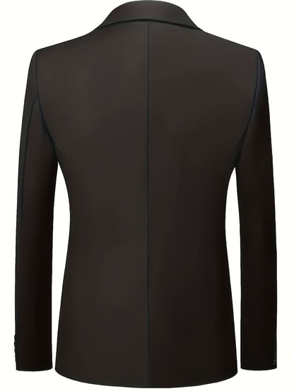 Men's Two-Piece Suit Set - Coordinated Everyday Style