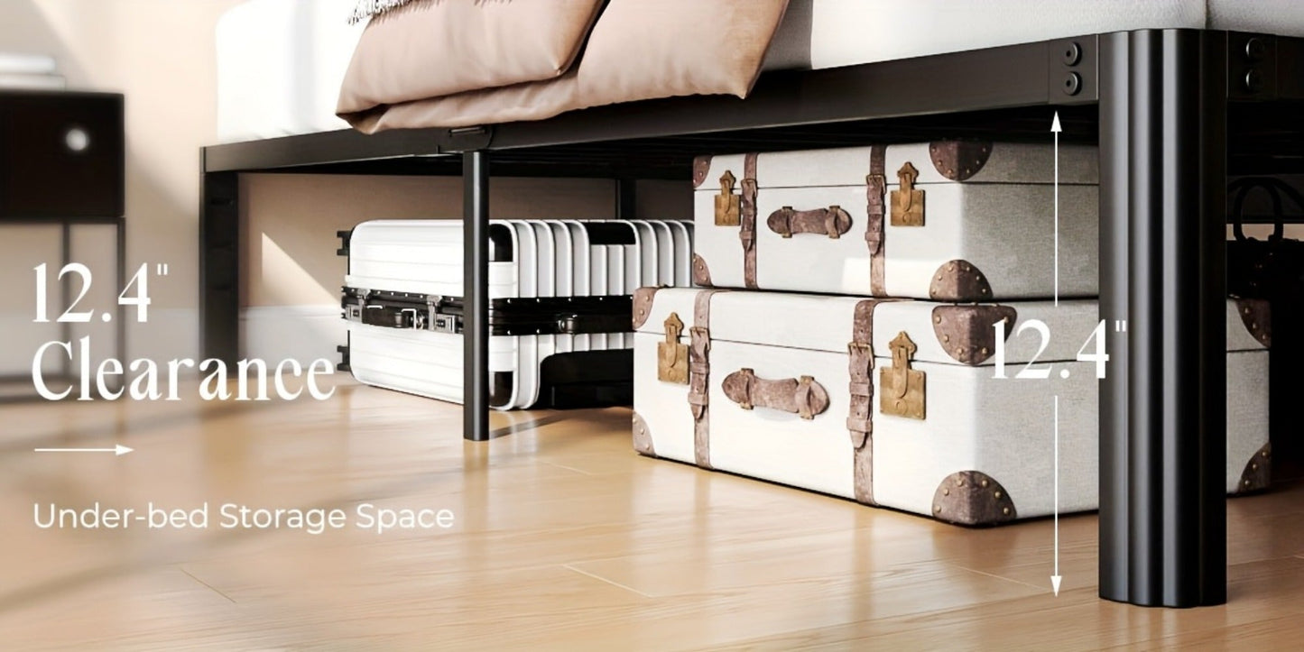 14-Inch Heavy-Duty Bed Frame, Bedroom Platform Bed for Bedroom Comfort and Support detail image - detail view 17