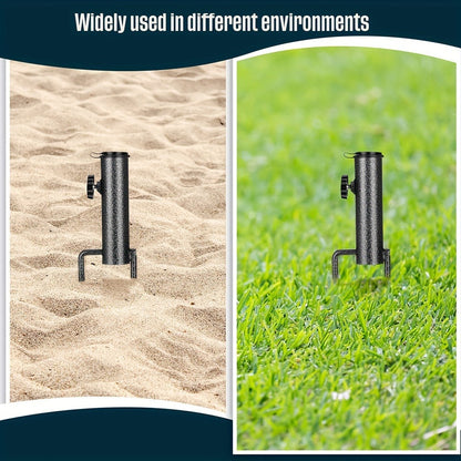 14-Inch Heavy-Duty Umbrella Stand for Outdoor Shade and Protection in Patio detail image - detail view 11