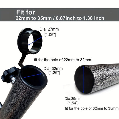14-Inch Heavy-Duty Umbrella Stand for Outdoor Shade and Protection in Patio detail image - detail view 8