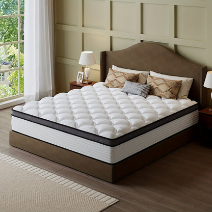 Mattress shown in the Twin, 10 inches option
