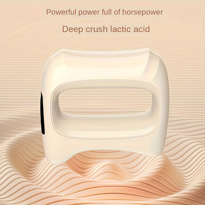 Dual Motor Electric Fascia Ring with Massage Belt – 8 High-Frequency Vibration Modes, Type-C Rechargeable Large Battery, Ergonomic Grip, Upgraded Vibration Massager for Full Body Muscle Relief