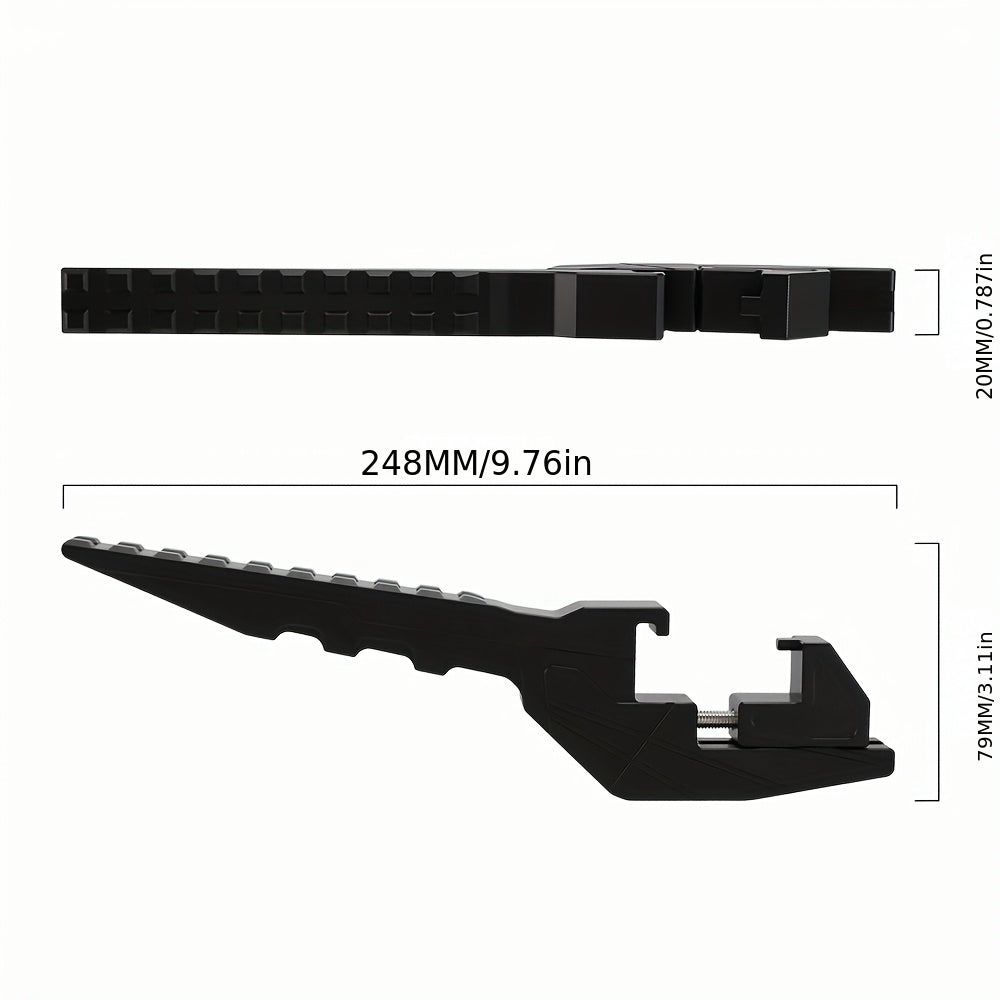 Peg Extensions Compatible Metal Footrest Extension Footrest Passenger Extension Footrest 38Mm-55Mm Adjustment Range for Most Motorcycle Dirt Bike Black solely Off-Road Vehicles Equipped with Metal Footrests Are Compatible
