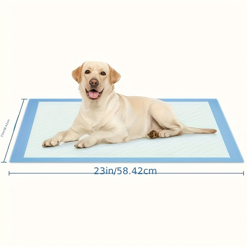 Bulk Pet Pee Pads 50 to 400-Count – Super Absorbent Leak-Proof Disposable Training Pads 23.6"x23.6" | For Dogs, Puppies, Cats & Rabbits | Extra Thick Option Available | Multi-Pet Household Value Pack