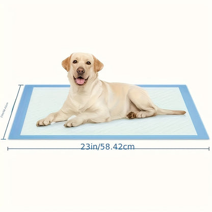 Bulk Pet Pee Pads 50 to 400-Count – Super Absorbent Leak-Proof Disposable Training Pads 23.6"x23.6" | For Dogs, Puppies, Cats & Rabbits | Extra Thick Option Available | Multi-Pet Household Value Pack