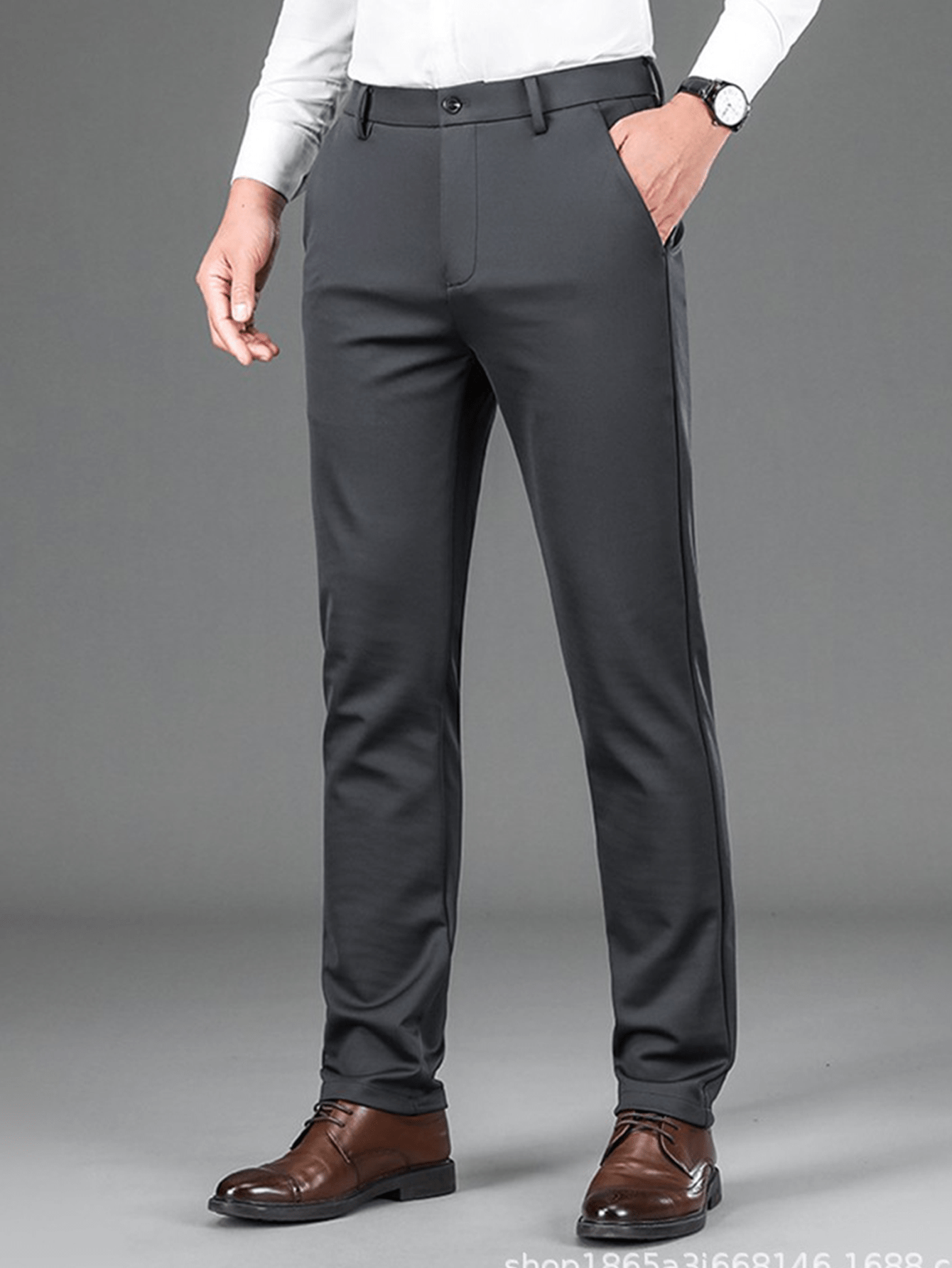 Men's Dress Pants - Quick Dry With Pockets