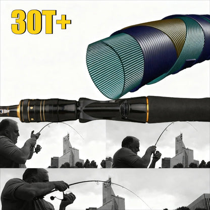 Carbon Fiber Fly Fishing Rod and Reel Combo Set 165cm Aluminum Alloy Reel EVA Grip Left Right Hand Fly Fishing Kit Black Gold Beginner Outdoor Fishing Gift