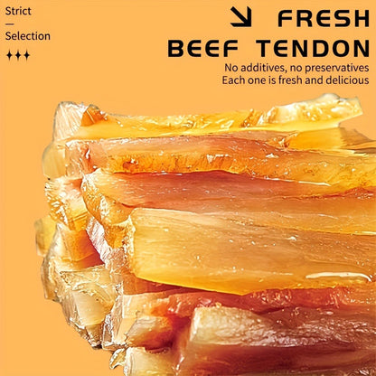 Beef Tendon Dog Chews – Natural Beef Strips Cubes & Diced Beef with Egg Yolk, High Protein Long-Lasting Dental Chews & Training Treats for Puppy Adult Dogs, Healthy Beef Jerky 150g Variety