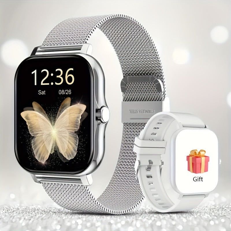 Full Touch Screen Smartwatch with Wireless Call & Sport Modes
