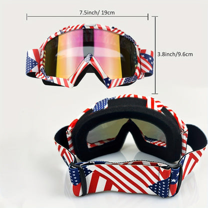Ski Goggles Set with Black Headband – TPU Frame PC Lens Mirror Coating, Thick Foam Pad, Adjustable Strap, 28+ Color Styles, Adult Snow Goggles for Skiing & Snowboarding, Great Gift
