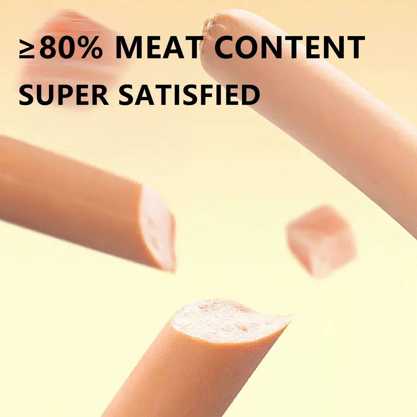 Grain-Free Dog Sausage Treats – Chicken Flavor Ham Sticks, Soft & Easy-Digest Dental Chew Snacks for Puppies & Adult Dogs, No Additives, All Breeds (16-Pack or 32-Pack)