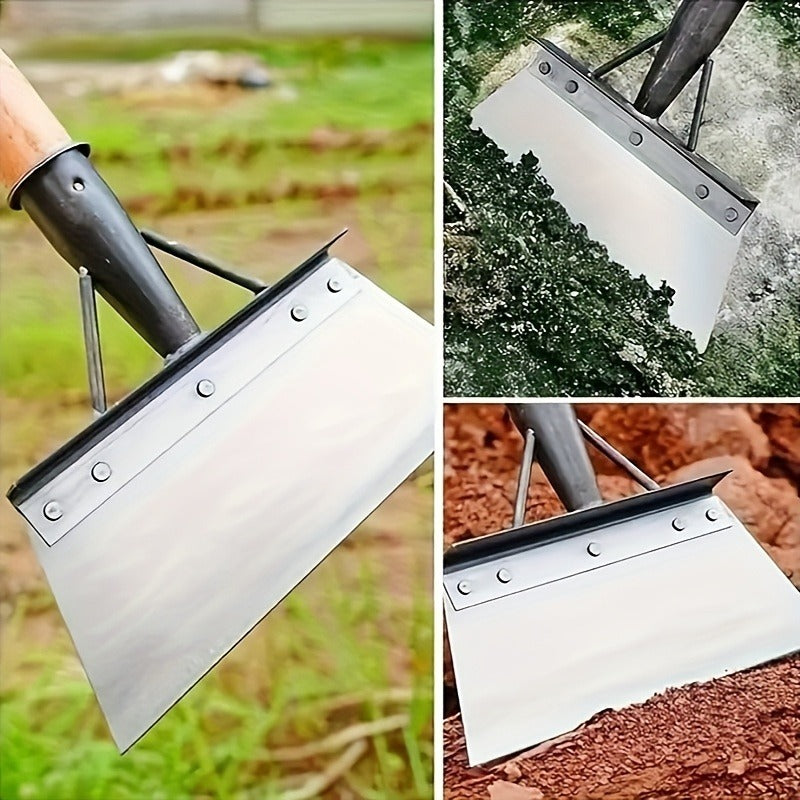 Multifunctional Camping Shovel 8.27" & 10.24" – Portable Handleless Metal Garden Spade for Yard Weeding, Soil Digging, Outdoor Camping, Emergency Rescue & Farm Cleaning
