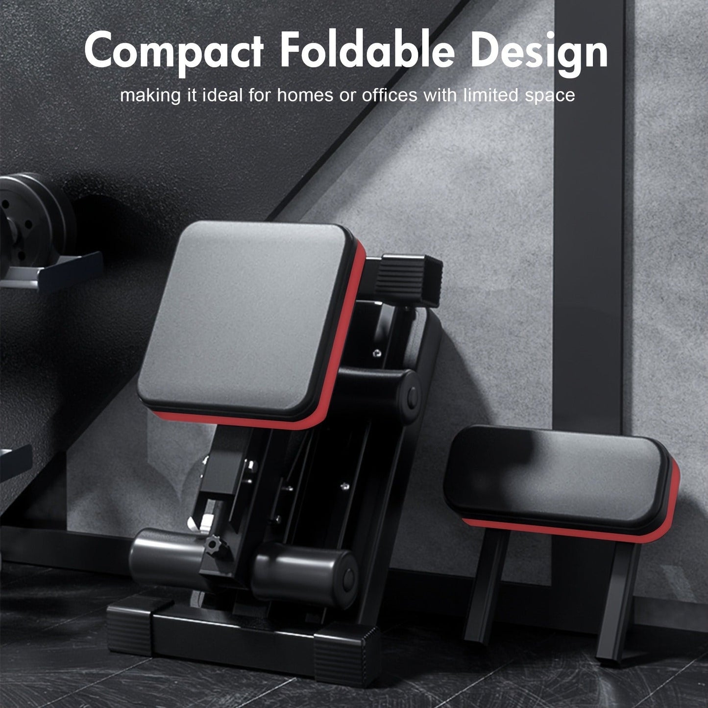 Adjustable Weight Bench – Foldable 14-in-1 Home Gym Dumbbell Bench, 1000 lbs Capacity, Roman Chair with Thick Cushion & Headrest