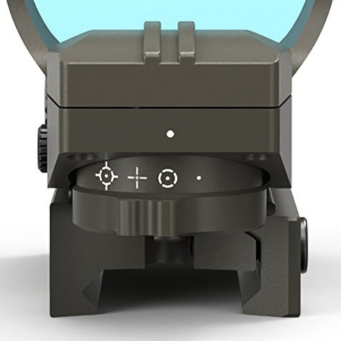 Holographic Red Dot Sight 40mm Lens 4 Reticles Day Night Tactical Scope