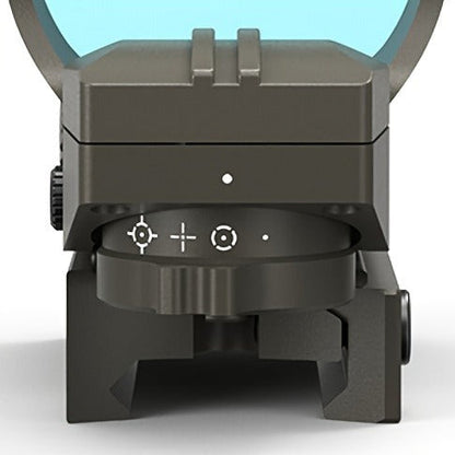 Holographic Red Dot Sight 40mm Lens 4 Reticles Day Night Tactical Scope