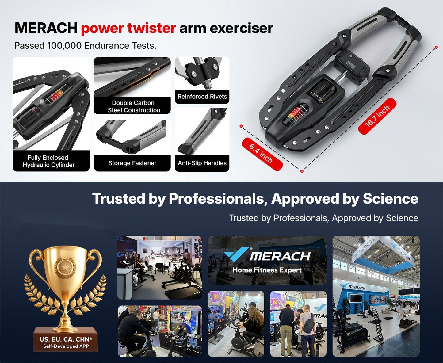 Chest Expander Twister Arm Exerciser 22-440LB Hydraulic Adjustable Resistance Shoulder Muscle Training Fitness Equipment for Home Gym