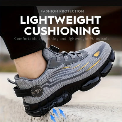 Men's Work & Safety Shoes - Steel Toe Protection & Non-Slip Sole
