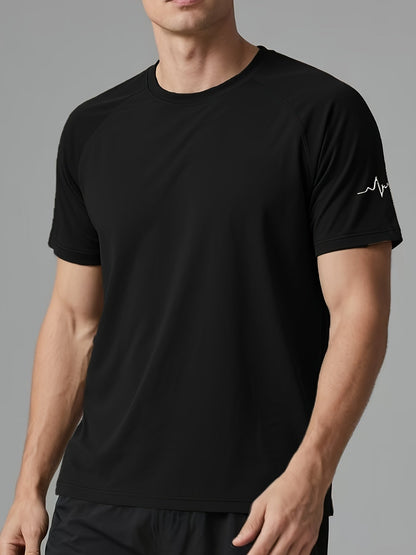 Men's Performance T-Shirt - Round Neck Short Sleeve Travel Style 055269