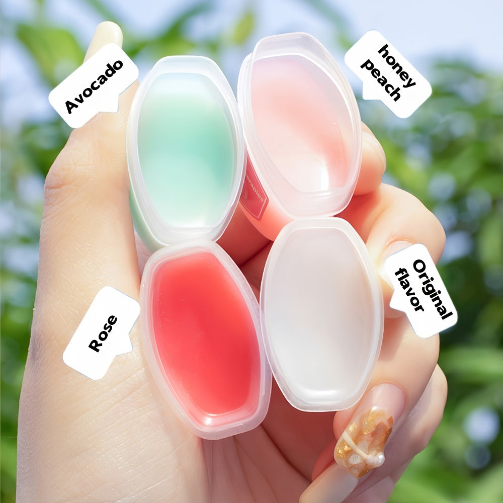 Lip Balm Set 32 Pieces 8 Colors - 24H Hydration Glossy Petrolatum Formula, Long-Lasting Moisturizing Lip Care for Dry Chapped Lips, Gift for Women Friends & Family