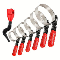 6 spanners and 1 funnel