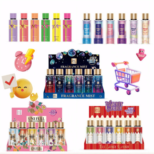 Scented Hair & Body Mist for Women 8oz – Long-Lasting Perfume Spray, Lightweight Non-Greasy Fragrance Mist for Dates, Parties & Daily Wear, Gift for Her