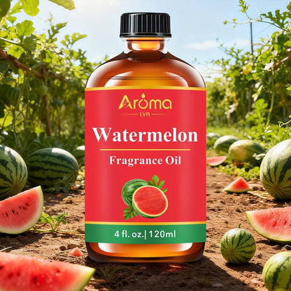 Fruit Fragrance Oil 4oz – Sweet Scented Oils for Diffuser, Candle Making, Soap, Massage & Hair Care | Strawberry, Blueberry, Peach, Watermelon, Cherry & More