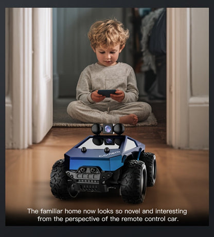 RC Off-Road Pickup Truck 1:28 Scale with 480P HD Camera | 2.4GHz App Control & Virtual Reality Function | 2 Rechargeable Batteries | Monster Truck Toy for Adults Kids