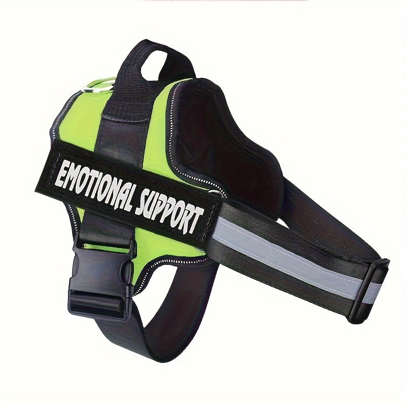 Emotional Support Dog Harness No-Pull Reflective Vest with Handle – Adjustable No-Choke ESA Pet Harness for Easy Walking & Training, XS to XXL, 11 Colors