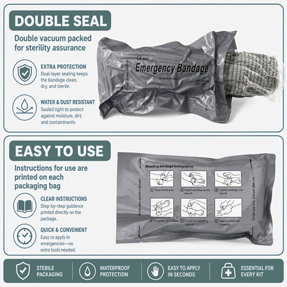 First Aid Kit 399pcs / 99pcs Professional Portable Survival Gear with Splints Scissors Tweezers for Hiking Camping Hunting Car Travel Emergency