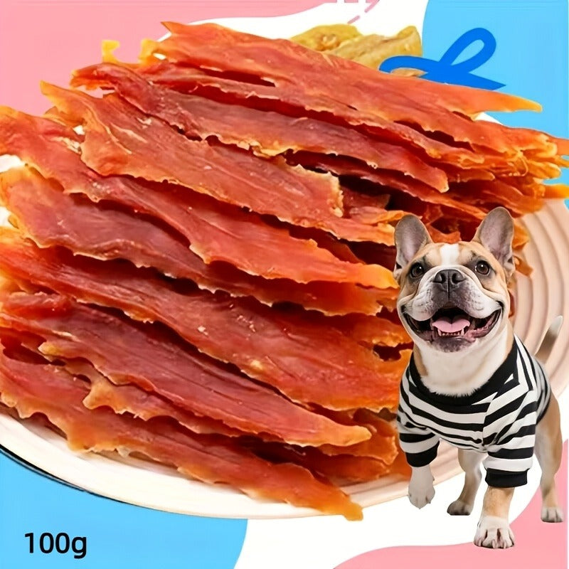 Air-Dried Dog Treats Chicken & Duck Breast Sticks – Single Ingredient Grain Free High Protein Dog Chews, Natural Jerky Snacks for Dogs, Multiple Sizes 100g 200g 300g 600g