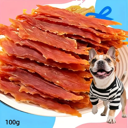 Air-Dried Dog Treats Chicken & Duck Breast Sticks – Single Ingredient Grain Free High Protein Dog Chews, Natural Jerky Snacks for Dogs, Multiple Sizes 100g 200g 300g 600g
