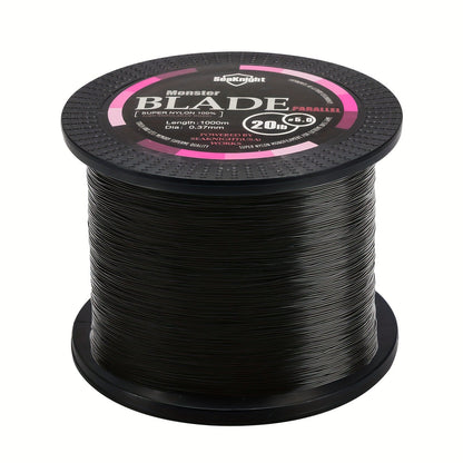 Monofilament Fishing Line 1000M / 1093Yds – Nylon Mono Line for Freshwater & Saltwater, 2-35LB, Black & White