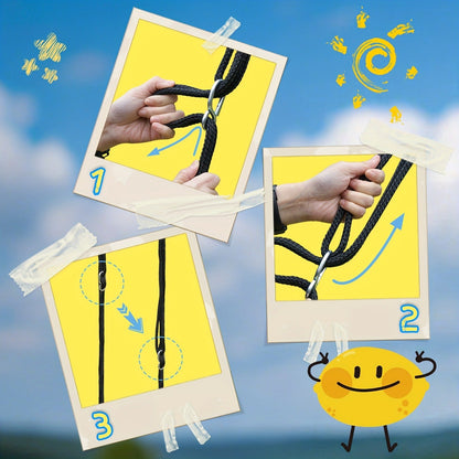 Saucer Tree Swing 43 Inch 360 Degree Rotating Flying Saucer Swing with Swivel Hanging Straps Adjustable Ropes Round Spinner Swing for Tree Swing Set Kids Outdoor