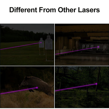 Laser Sight for Picatinny Rail Pistols – Green Red Blue Laser, CNC Aluminum, Low Profile, USB Rechargeable, 5-Hour Runtime, Fits Compact & Full-Size Handguns