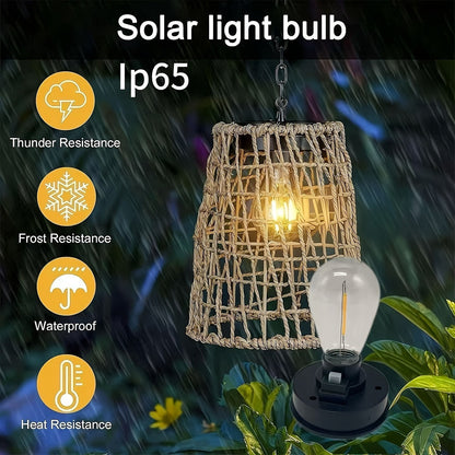 Solar Lantern Replacement Bulb IP65 Waterproof – Outdoor Solar Light Accessory, Top Bulb Replacement Kit | 2, 6 or 12 Pack