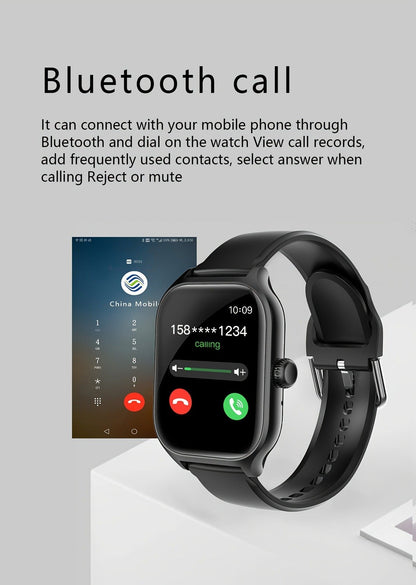 Smart Watch with Calling 1.83 Inch Touch Screen 100 Fitness Functions