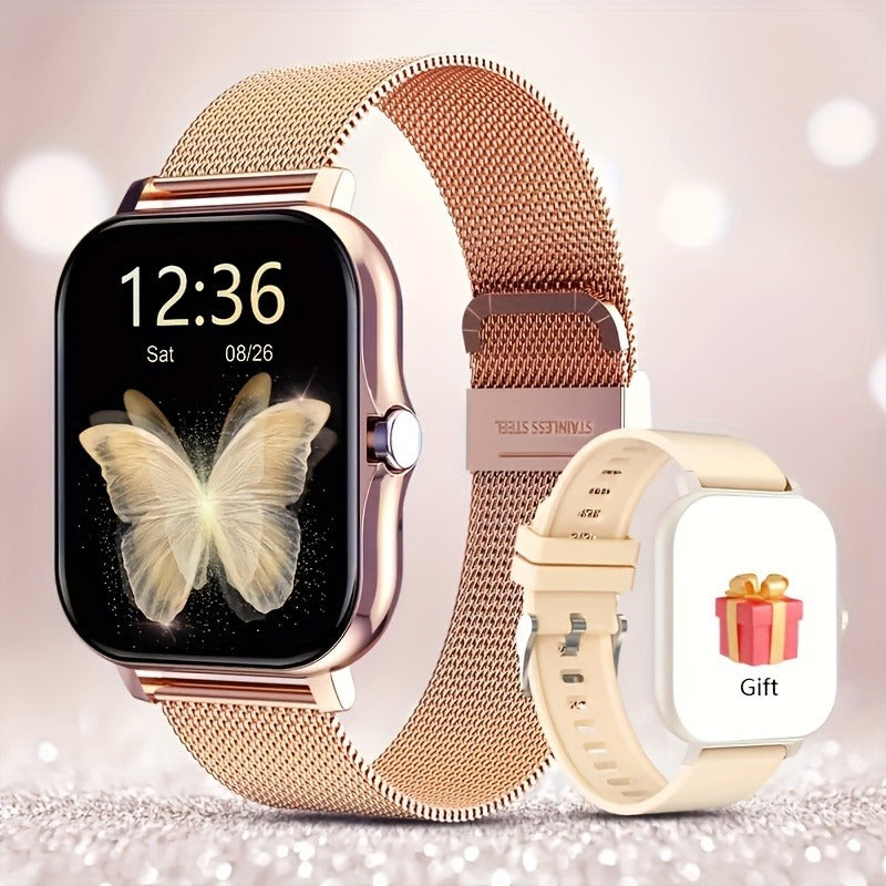 Full Touch Screen Smartwatch with Wireless Call & Sport Modes