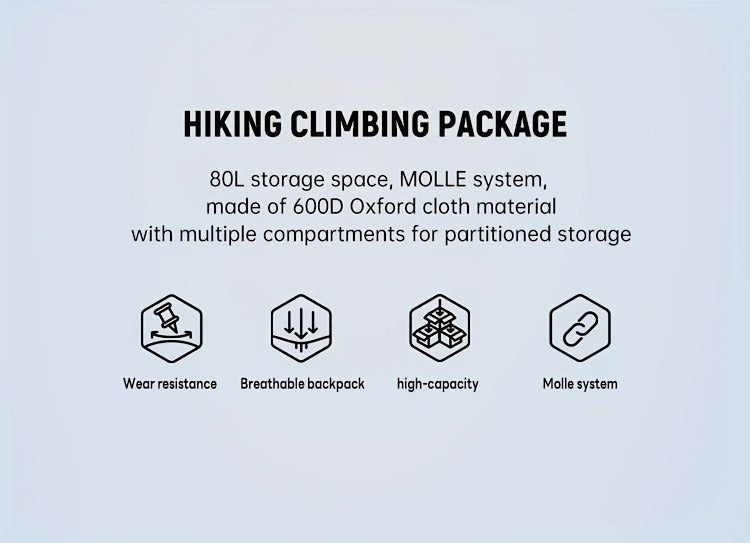 Tactical Backpack for Men & Women – Lightweight Packable Hiking Backpack 21L, Multi-Compartment Camping Rucksack with Adjustable Straps, Waterproof Outdoor Daypack for Camping, Trekking & Travel