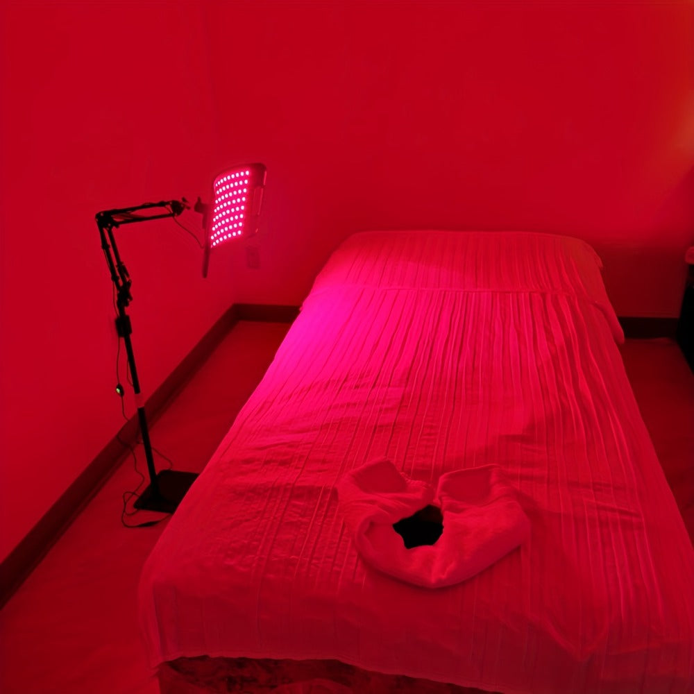 Red Light Therapy Lamp with Stand – 660nm Red Light & 850nm Near Infrared Light Device for Body Pain Relief, Muscle Recovery & Skin Care, At-Home Infrared Light Therapy for Joint & Back Pain