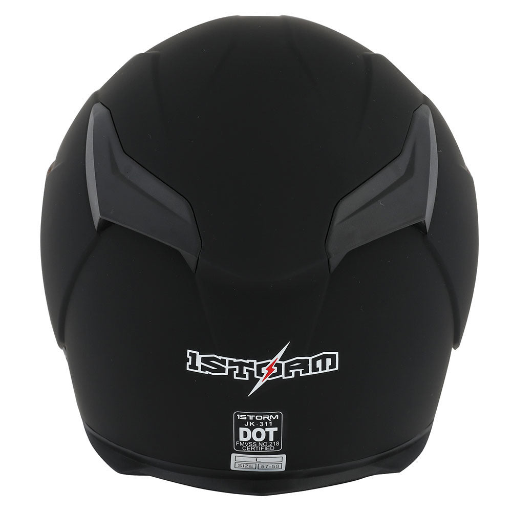 Motorcycle Full Face Helmet with Tinted Shield & Spare Clear Shield Quick Release Buckle Lightweight Aerodynamic Removable Washable Interior, Multiple Colors S M L XL