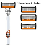 1 handle + 3 blades