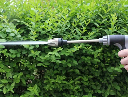 High Pressure Car Wash Gun with Long Extension Rod – Adjustable Spray Nozzle, Leak-Proof Connector, Fits Garden Hose – Car Truck RV & Garden Cleaning Wand