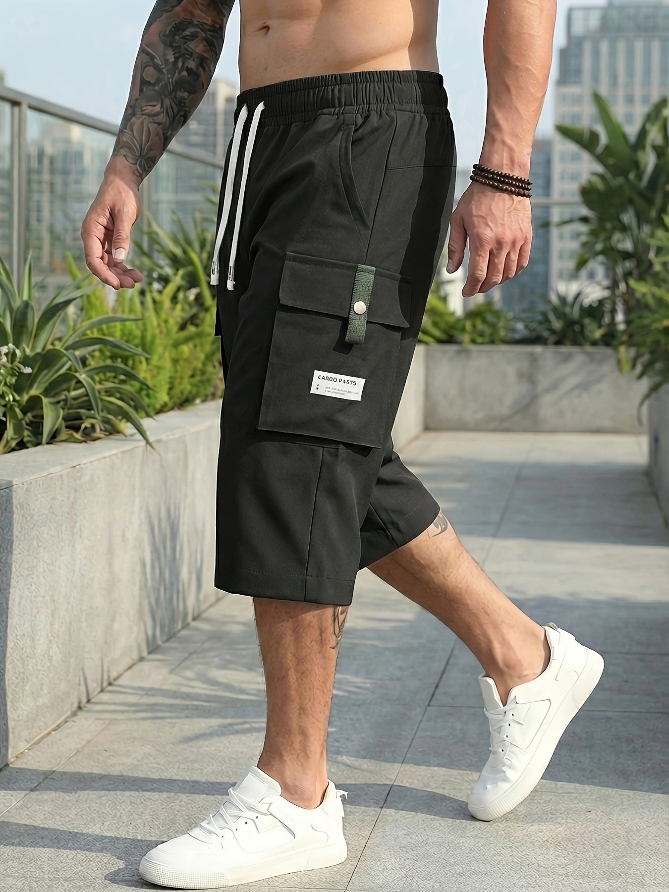 Men's Cargo Shorts - Multi Pocket Travel Style 544485