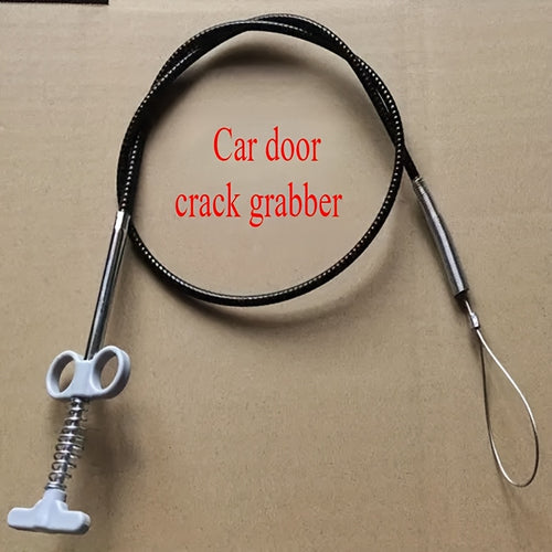 39.37-Inch Car Door Opening Airbag Tool with Ergonomic Handle & Coil Cable - Precision Spring-Loaded Mechanism for GM Vehicles, Windows & Doors Installation/Repair, Vehicle Maintenance, Extendable Cable Design, Robust Material