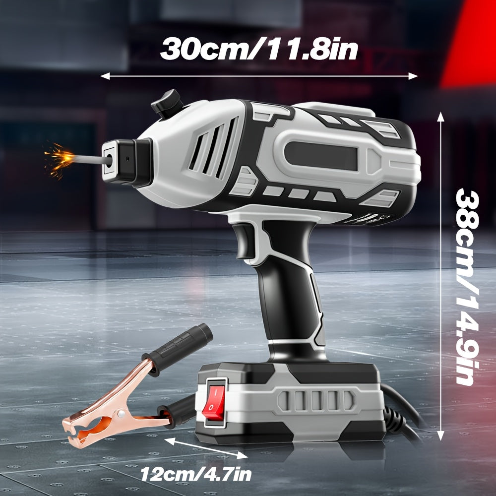 Sakerplus Handheld Welding Machine, 20-120A 110V Portable Stick Welder, IGBT Hand Held Welder Machine with Hot Start Arc Force Anti-stick ARC Welder Gun, 5 Variable Current Adjustment, Christmas Thanksgiving Gifts for Father Husband