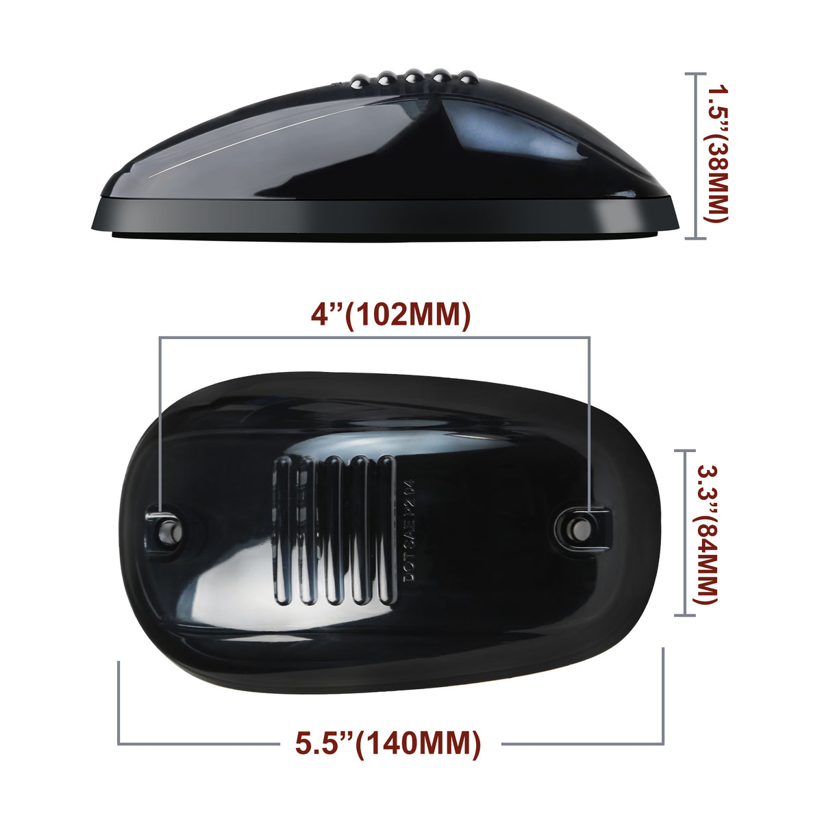 5pcs/Set 16/24 LED Roof Marker Light Bulbs, 12V Super Bright, Sturdy Construction, Easy Wiring Harness Replacement, Fits 2003-2018 1500 2500 3500 4500 5500 Pickup Trucks, Without Battery