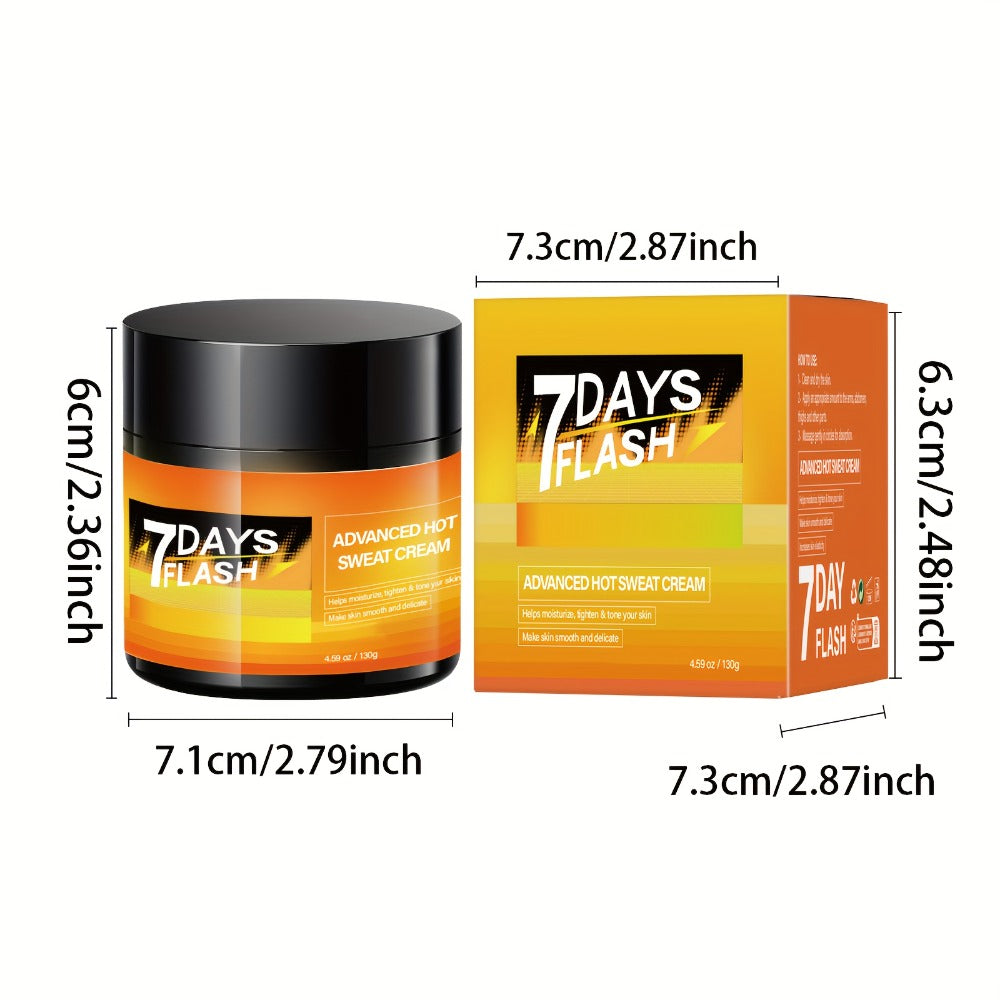 Caffeine Firming Cream 202g Warming Effect Body Slimming Tightening Lotion - Belly Arms Legs Thighs Buttocks Workout Enhancer Anti-Cellulite Vitamin E Formula Women