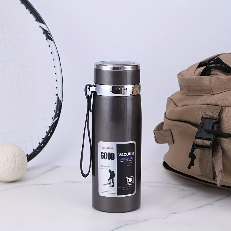 Insulated Water Bottle 1000ml 316 Stainless Steel – Double Wall Vacuum Flask with Leak-Proof Lid, Wide Mouth, Keeps Drinks Hot & Cold All Day for Camping, Hiking & Travel